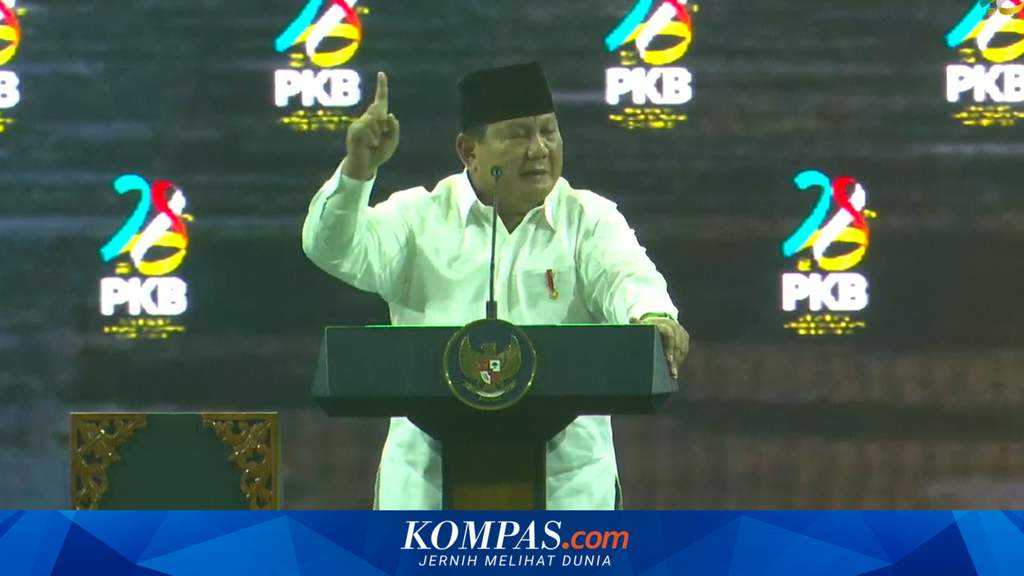 Canda Prabowo Soal Kaus Prabowonomics PKB, Gerindra Saja Tak Pakai
